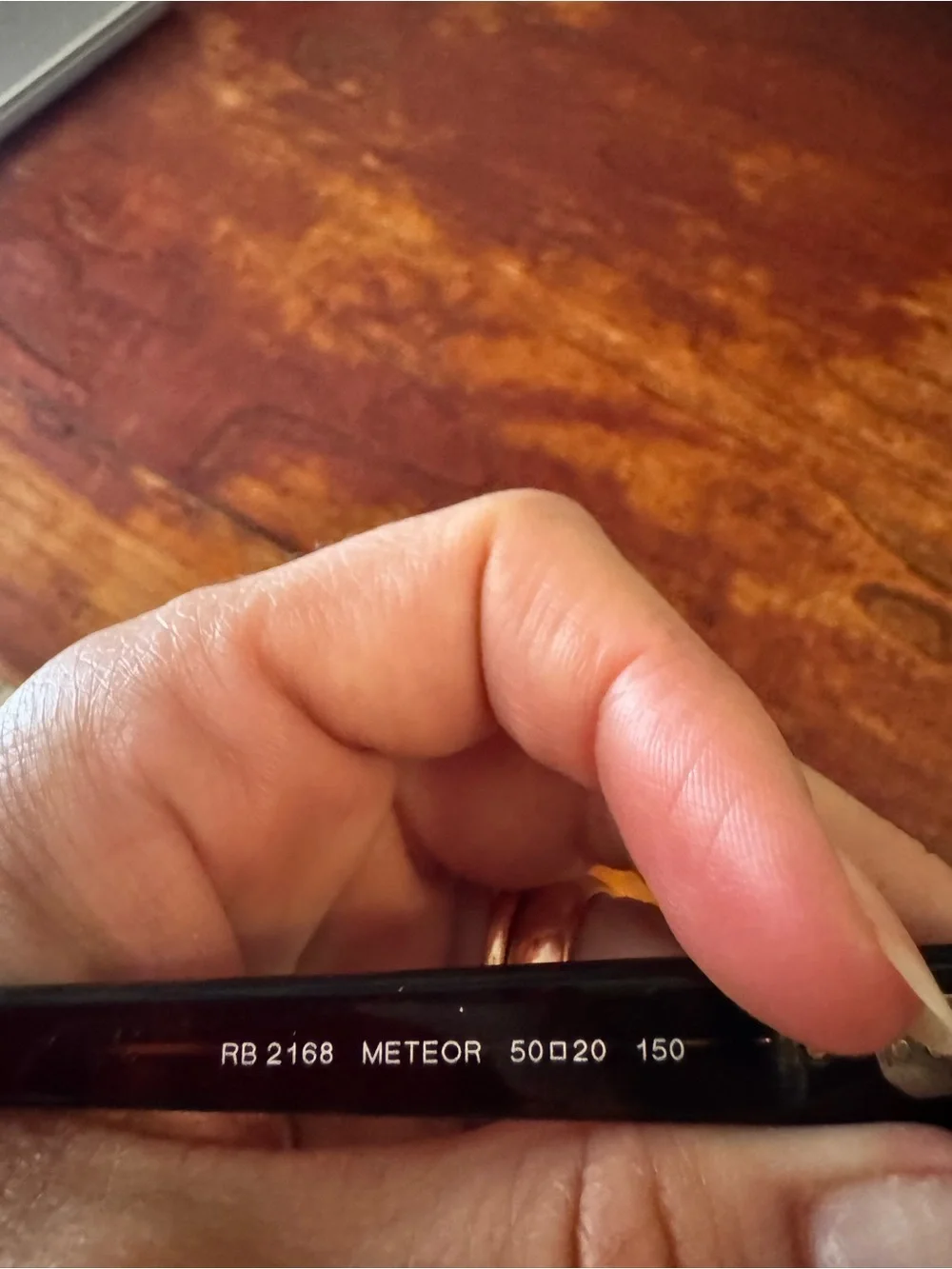 Ray-Ban tortoise “Meteor” Sunglasses